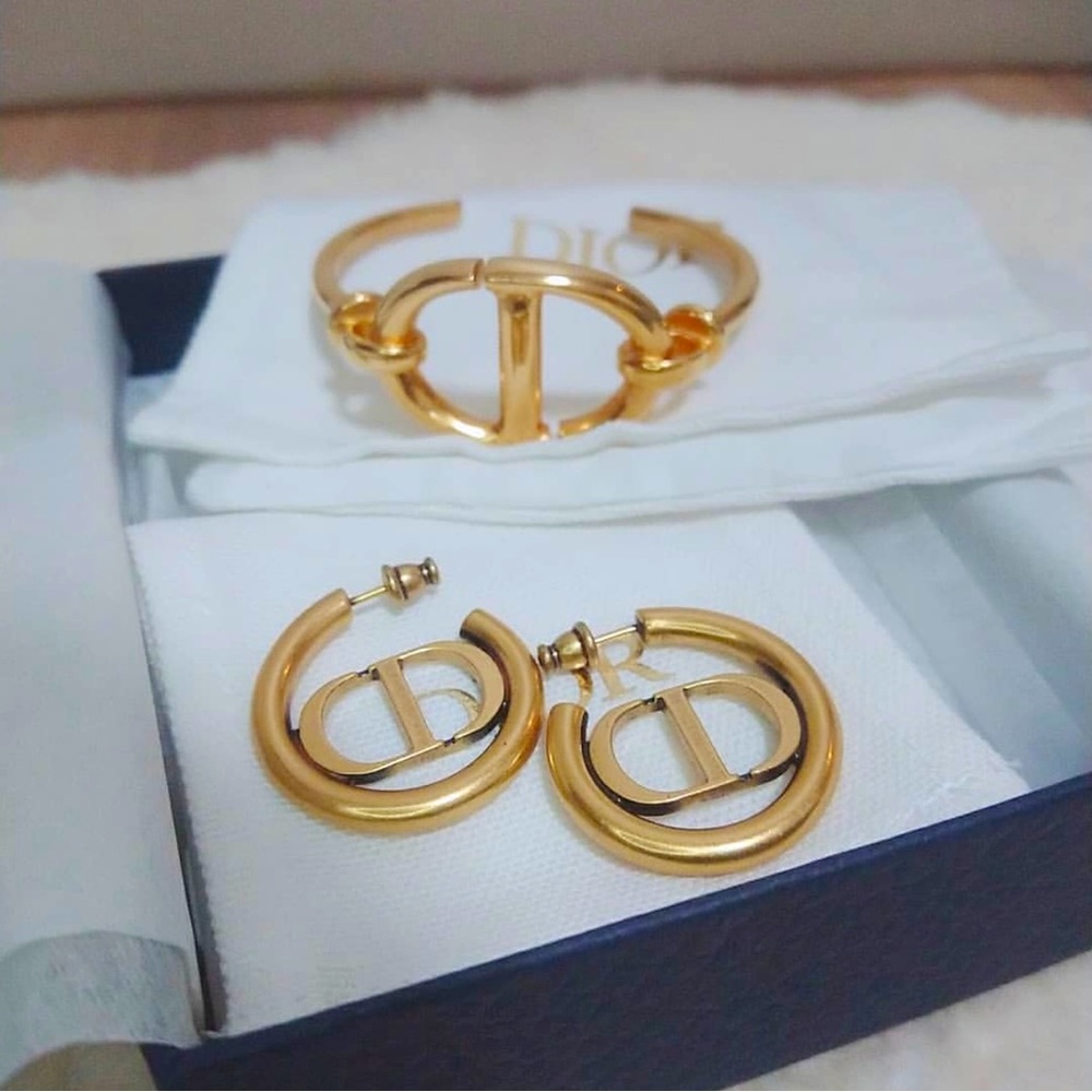 SOLD Dior Hoop Earrings SOLD